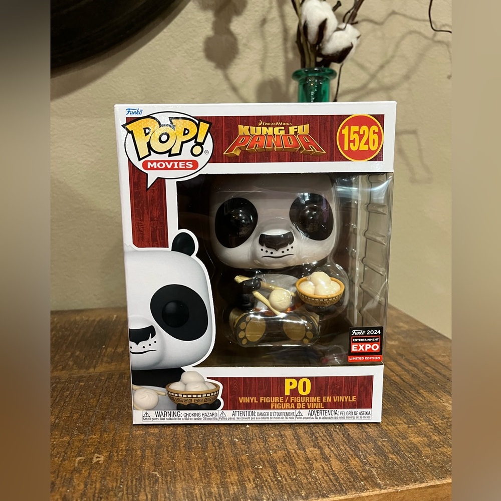 Funko Movies Kung Fu Panda Po Vinyl Figure (1526), new in box!